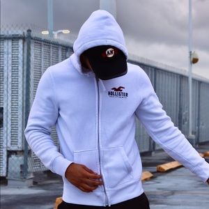 White Hollister Hoodie/Jacket 🧥